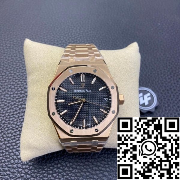 Audemars Piguet Royal Oak 15500OR OO 1220OR 01 1 1 Best Edition ZF Factory Musta kellotaulu EU Watch Store 5573 Audemars Piguet Royal Oak 15500OR.OO.1220OR.01 1:1 Best Edition ZF Factory Musta kellotaulu Musta kellotaulu