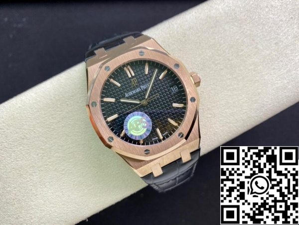 Audemars Piguet Royal Oak 15500OR OO D002CR 01 1 1 Najboljša izdaja APS Factory Black Dial EU Watch Store 5776 Audemars Piguet Royal Oak 15500OR.OO.D002CR.01 1:1 Najboljša izdaja APS Factory Black Dial