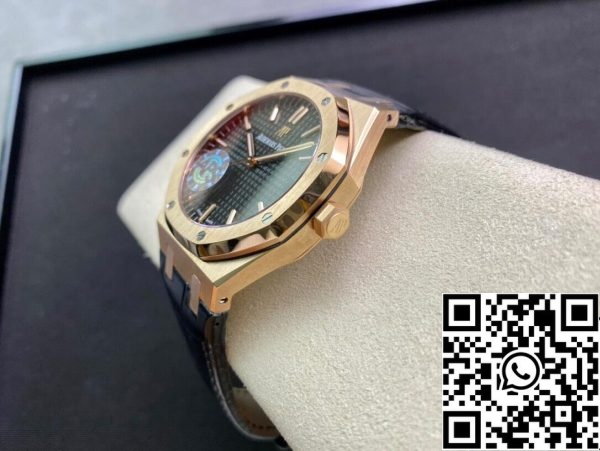 Audemars Piguet Royal Oak 15500OR OO D002CR 01 1 1 Best Edition APS Factory Musta kellotaulu EU Watch Store 7359 Audemars Piguet Royal Oak 15500OR.OO.D002CR.01 1:1 Best Edition APS Factory Musta kellotaulu