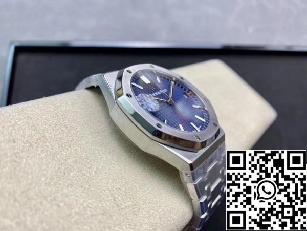 Audemars Piguet Royal Oak 15500ST OO 1220ST 01 1 1 Melhor Edição ZF Factory V2 Versão Mostrador Azul EU Watch Store 3233 Audemars Piguet Royal Oak 15500ST.OO.1220ST.01 1:1 Melhor Edição ZF Factory V2 Versão Mostrador Azul