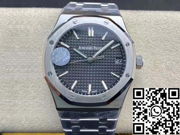 Audemars Piguet Royal Oak 15500ST OO 1220ST 03 1 1 Best Edition ZF Factory V2 Version Quadrante Nero Negozio di orologi UE 253 Audemars Piguet Royal Oak 15500ST.OO.1220ST.03 1:1 Best Edition ZF Factory V2 Version Quadrante Nero