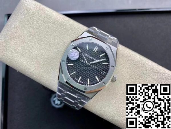 Audemars Piguet Royal Oak 15500ST OO 1220ST 03 1 1 Best Edition ZF Factory V2 Version Black Dial EU horlogewinkel 3584 Audemars Piguet Royal Oak 15500ST.OO.1220ST.03 1:1 Best Edition ZF Factory V2 Version Black Dial