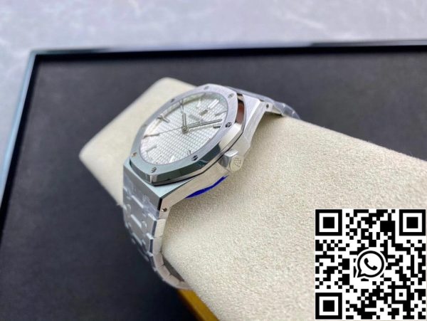 Audemars Piguet Royal Oak 15500ST OO 1220ST 04 1 1 Mejor Edición ZF Factory Esfera Blanca EU Watch Store 8091 Audemars Piguet Royal Oak 15500ST.OO.1220ST.04 1:1 Mejor Edición ZF Factory Esfera Blanca