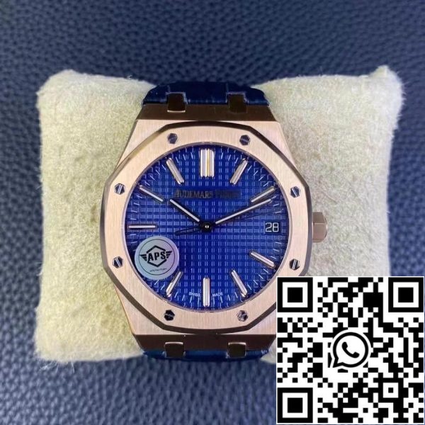 Audemars Piguet Royal Oak 15510OR OO D315CR 02 1 1 Najboljša izdaja APS Factory Blue Dial EU Watch Store 3057 Audemars Piguet Royal Oak 15510OR.OO.D315CR.02 1:1 Najboljša izdaja APS Factory Blue Dial