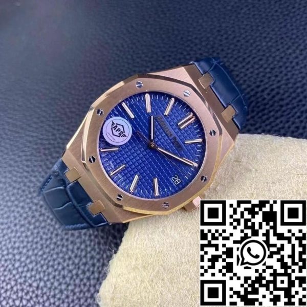 Audemars Piguet Royal Oak 15510OR OO D315CR 02 1 1 Best Edition APS Factory Blue Dial EU Watch Store 4877 Audemars Piguet Royal Oak 15510OR.OO.D315CR.02 1:1 Best Edition APS Factory Blue Dial