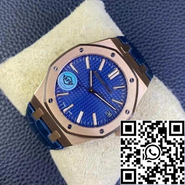 Audemars Piguet Royal Oak 15510OR OO D315CR 02 1 1 Най-добро издание APS Factory Blue Dial EU Watch Store 9360 Audemars Piguet Royal Oak 15510OR.OO.D315CR.02 1:1 Най-добро издание APS Factory Blue Dial