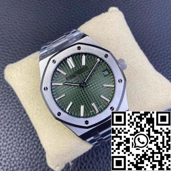 Audemars Piguet Royal Oak 15510ST OO 1320ST 04 1 1 Best Edition ZF Factory Zöld számlap EU Watch Store 3400 Audemars Piguet Royal Oak 15510ST.OO.1320ST.04 1:1 Best Edition ZF Factory Zöld számlap