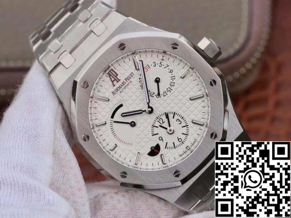 Audemars Piguet Royal Oak 26120ST OO 1220ST 01 TWA Factory 1 1 Best Edition Swiss ETA2329 Witte Wijzerplaat met structuur EU Watch Store 3602 Audemars Piguet Royal Oak 26120ST.OO.1220ST.01 TWA Factory 1:1 Best Edition Swiss ETA2329 Witte Wijzerplaat met structuur