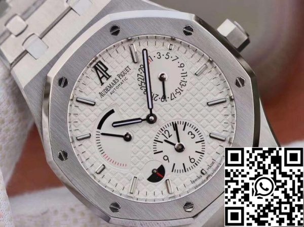 Audemars Piguet Royal Oak 26120ST OO 1220ST 01 TWA Factory 1 1 Mejor Edición Suiza ETA2329 Esfera Blanca Texturada EU Watch Store 5603 Audemars Piguet Royal Oak 26120ST.OO.1220ST.01 TWA Factory 1 1 Mejor Edición Suiza ETA2329 Esfera Blanca Texturada