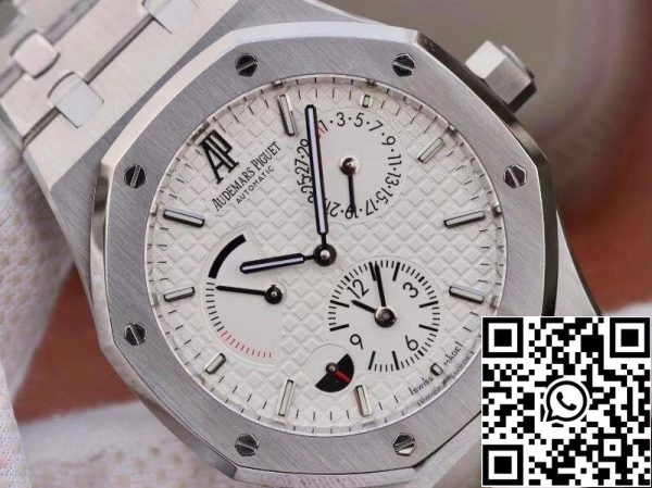 Audemars Piguet Royal Oak 26120ST OO 1220ST 02 TWA Factory 1 1 Best Edition Swiss ETA2329 Mostrador branco texturado EU Watch Store 4312 Audemars Piguet Royal Oak 26120ST.OO.1220ST.02 TWA Factory 1:1 Best Edition Swiss ETA2329 Mostrador branco texturado