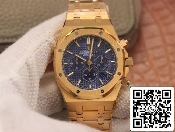 Audemars Piguet Royal Oak 26320BA OO 1220BA 02 1 1 Mejor edición OM Factory Esfera azul Tienda de relojes de la UE 7819 Audemars Piguet Royal Oak 26320BA.OO.1220BA.02 1:1 Mejor edición OM Factory Esfera azul