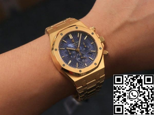 Audemars Piguet Royal Oak 26320BA OO 1220BA 02 1 1 Най-доброто издание OM Factory Blue Dial EU Watch Store 8970 Audemars Piguet Royal Oak 26320BA.OO.1220BA.02 1:1 Най-доброто издание OM Factory Blue Dial