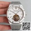 Audemars Piguet Royal Oak 26522OR OO 120OR 01 R8 Factory 1 1 Best Edition Swiss Tourbillon White Dial EU Watch Store 6547 Audemars Piguet Royal Oak 26522OR.OO.120OR.01 R8 Factory 1:1 Best Edition Swiss Tourbillon White Dial