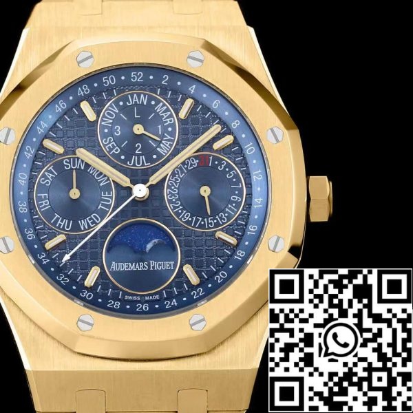 Audemars Piguet Royal Oak 26574BA OO 1220BA 01 1 1 Mejor Edición APS Factory Esfera Azul EU Watch Store 1973 Audemars Piguet Royal Oak 26574BA.OO.1220BA.01 1:1 Mejor Edición APS Factory Esfera Azul