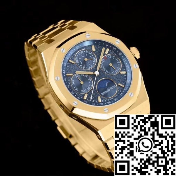 Audemars Piguet Royal Oak 26574BA OO 1220BA 01 1 1 Best Edition APS Factory Quadrante Blu Negozio di orologi UE 7000 Audemars Piguet Royal Oak 26574BA.OO.1220BA.01 1:1 Best Edition APS Factory Quadrante Blu