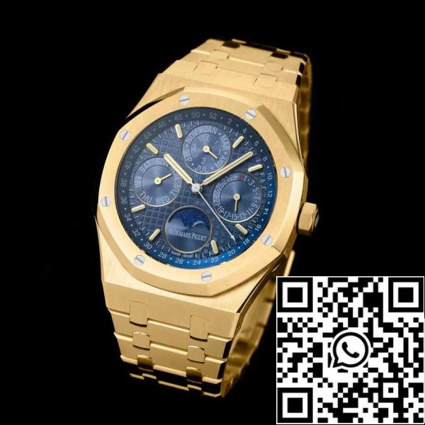 Audemars Piguet Royal Oak 26574BA OO 1220BA 01 1 1 Best Edition APS Factory Sininen kellotaulu EU kellokauppa 9812 Audemars Piguet Royal Oak 26574BA.OO.1220BA.01 1:1 Best Edition APS Factory Sininen kellotaulu