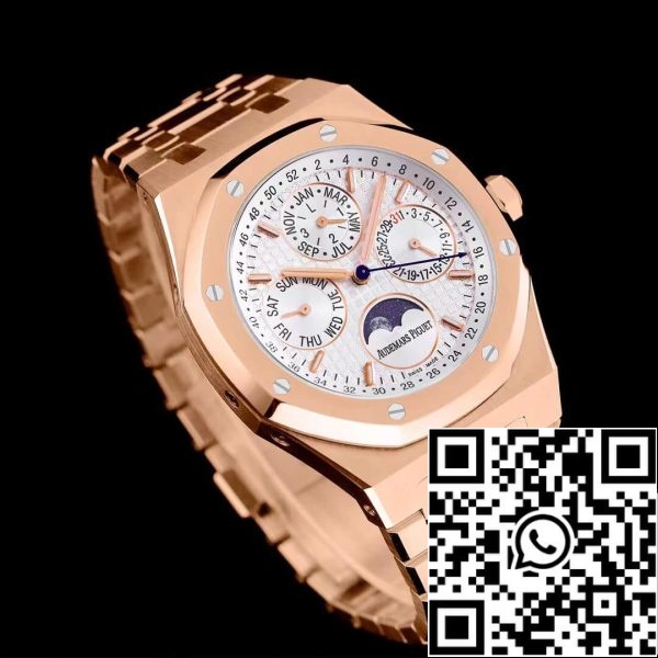 Audemars Piguet Royal Oak 26574OR OO 1220OR 01 1 1 Best Edition APS Factory Quadrante Bianco EU Watch Store 7889 Audemars Piguet Royal Oak 26574OR.OO.1220OR.01 1:1 Best Edition APS Factory Quadrante Bianco