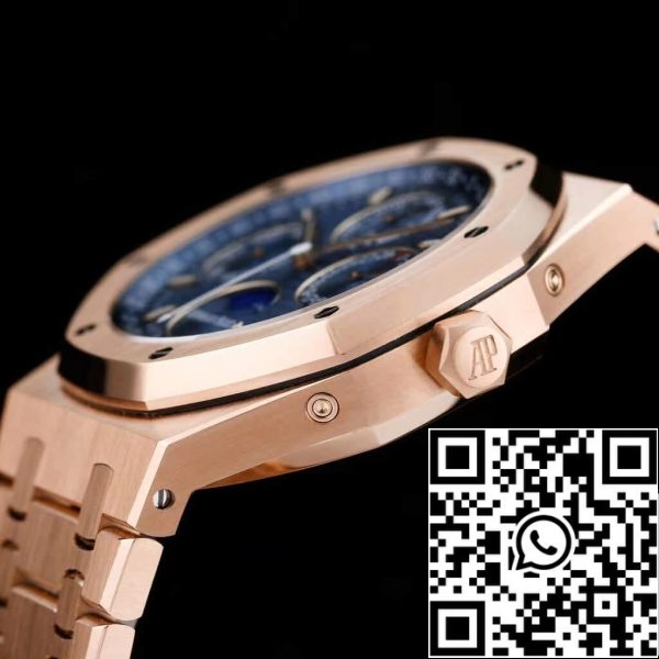 Audemars Piguet Royal Oak 26574OR OO 1220OR 03 1 1 Najboljša izdaja APS Factory Blue Dial EU Watch Store 1161 Audemars Piguet Royal Oak 26574OR.OO.1220OR.03 1:1 Najboljša izdaja APS Factory Blue Dial