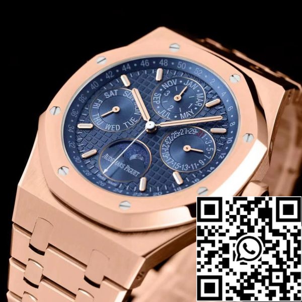 Audemars Piguet Royal Oak 26574OR OO 1220OR 03 1:1 Best Edition APS Factory Blue Dial EU Watch Store 7522 Audemars Piguet Royal Oak 26574OR.OO.1220OR.03 1:1 Best Edition APS Factory Blue Dial