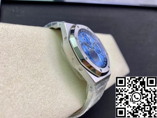 Audemars Piguet Royal Oak 26574PT OO 1220PT 01 1 1 Best Edition APS Factory blå urtavla EU Watch Store 1367 Audemars Piguet Royal Oak 26574PT.OO.1220PT.01 1:1 Best Edition APS Factory blå urtavla