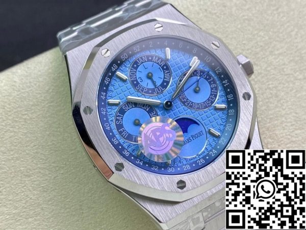 Audemars Piguet Royal Oak 26574PT OO 1220PT 01 1 1 Best Edition APS Factory Blue Dial EU kellokauppa 5655 Audemars Piguet Royal Oak 26574PT.OO.1220PT.01 1:1 Best Edition APS Factory Blue Dial Musta kellotaulu 5655 Audemars Piguet Royal Oak 26574PT.OO.1220PT.01 1:1 Best Edition APS Factory Blue Dial