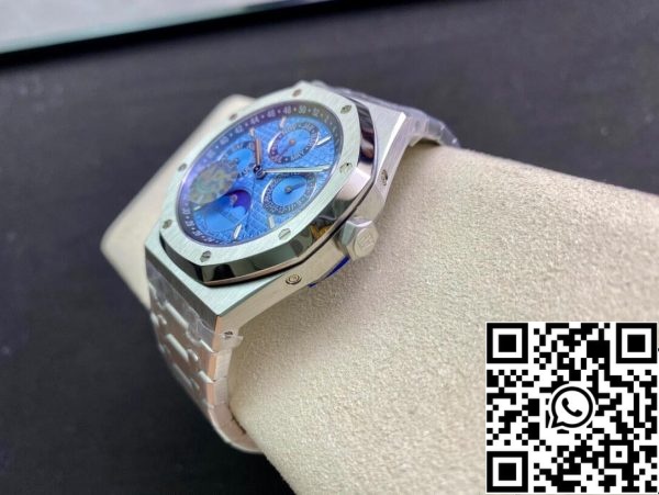 Audemars Piguet Royal Oak 26574PT OO 1220PT 01 1 1 Best Edition APS Factory Sininen kellotaulu EU kellokauppa 8498 Audemars Piguet Royal Oak 26574PT.OO.1220PT.01 1:1 Best Edition APS Factory Sininen kellotaulu