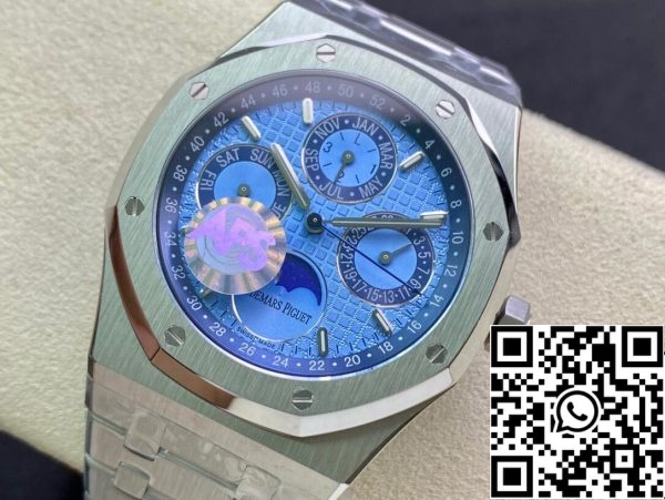 Audemars Piguet Royal Oak 26574PT OO 1220PT 01 1 1 Best Edition APS Factory Quadrante Blu Negozio di orologi UE 9174 Audemars Piguet Royal Oak 26574PT.OO.1220PT.01 1:1 Best Edition APS Factory Quadrante Blu