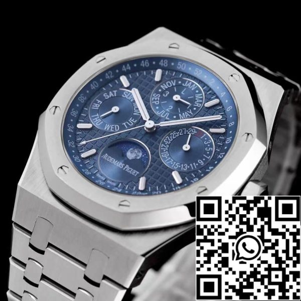 Audemars Piguet Royal Oak 26574ST OO 1220ST 02 1 1 Най-добро издание APS Factory Blue Dial EU Watch Store 9149 Audemars Piguet Royal Oak 26574ST.OO.1220ST.02 1:1 Най-добро издание APS Factory Blue Dial