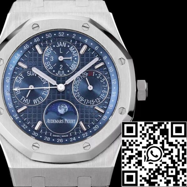 Audemars Piguet Royal Oak 26574ST OO 1220ST 02 1 1 Mejor Edición APS Factory Esfera Azul EU Watch Store 9506 Audemars Piguet Royal Oak 26574ST.OO.1220ST.02 1:1 Mejor Edición APS Factory Esfera Azul