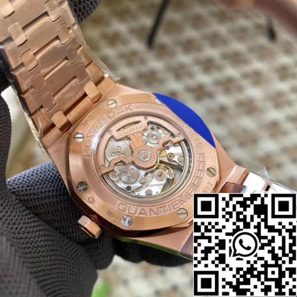 Audemars Piguet Royal Oak 26584OR OO 1220OR 01 1 1 Best Edition APS Factory Gold Dial EU kellokauppa 8094 Audemars Piguet Royal Oak 26584OR.OO.1220OR.01 1:1 Best Edition APS Factory Gold Dial