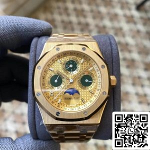 Audemars Piguet Royal Oak 26607BA OO 1220BA 01 1 1 Best Edition APS Factory Yellow Gold EU Watch Store 4614 Cart