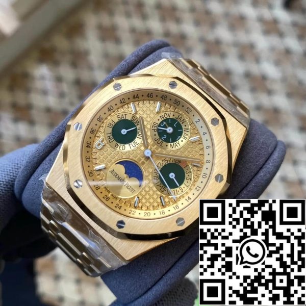 Audemars Piguet Royal Oak 26607BA OO 1220BA 01 1 1 Best Edition APS Factory Yellow Gold EU Watch Store 5080 Audemars Piguet Royal Oak 26607BA.OO.1220BA.01 1:1 Best Edition APS Factory Yellow Gold