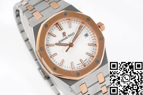 Audemars Piguet Royal Oak 77350SR OO 1261SR 01 1 1 Mejor Edición 8F Factory Silver Dial EU Watch Store 2535 Audemars Piguet Royal Oak 77350SR.OO.1261SR.01 1:1 Mejor Edición 8F Factory Silver Dial