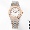 Audemars Piguet Royal Oak 77350SR OO 1261SR 01 1 1 Най-добро издание 8F Factory Silver Dial EU Watch Store 6500 Audemars Piguet Royal Oak 77350SR.OO.1261SR.01 1:1 Най-добро издание 8F Factory Silver Dial