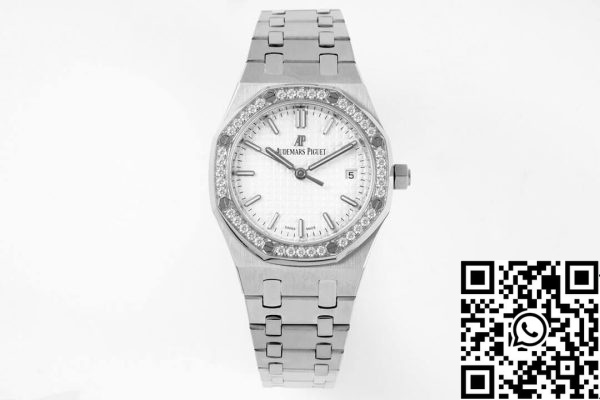 Audemars Piguet Royal Oak 77350ST 1 1 Лучшее издание 8F завод серебряный циферблат ЕС магазин часов 519 Audemars Piguet Royal Oak 77350ST 1:1 Лучшее издание 8F завод серебряный циферблат