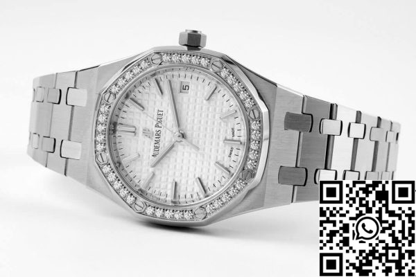 Audemars Piguet Royal Oak 77350ST 1 1 Лучшее издание 8F завод серебряный циферблат ЕС магазин часов 633 Audemars Piguet Royal Oak 77350ST 1:1 Лучшее издание 8F завод серебряный циферблат