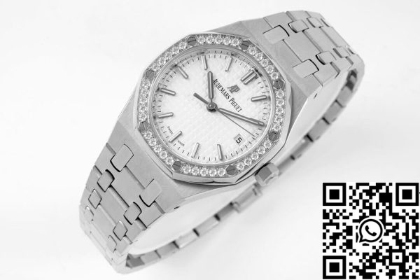 Audemars Piguet Royal Oak 77350ST 1 1 Best Edition 8F Factory Quadrante Argento EU Watch Store 7171 Audemars Piguet Royal Oak 77350ST 1:1 Best Edition 8F Factory Quadrante Argento