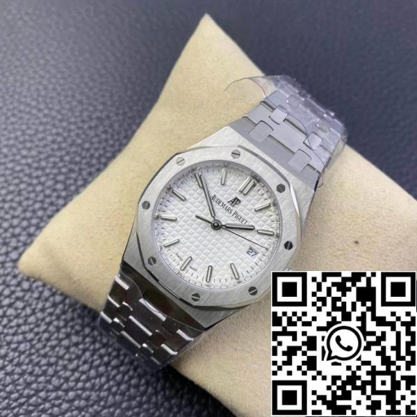 Audemars Piguet Royal Oak 77350ST OO 1261ST 01 1 1 Best Edition 8F Factory Quadrante Argento EU Watch Store 572 Audemars Piguet Royal Oak 77350ST.OO.1261ST.01 1:1 Best Edition 8F Factory Quadrante Argento