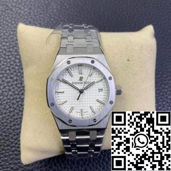 Audemars Piguet Royal Oak 77350ST OO 1261ST 01 1 1 Migliore Edizione 8F Quadrante Argento Fabbrica EU Watch Store 6769 Audemars Piguet Royal Oak 77350ST.OO.1261ST.01 1:1 Migliore Edizione 8F Fabbrica Quadrante Argento