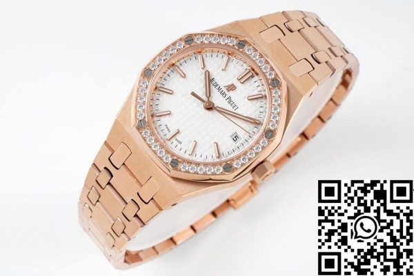 Audemars Piguet Royal Oak 77351OR ZZ 1261OR 01 1 1 Best Edition 8F Factory Rose Gold EU kellokauppa 2068 Audemars Piguet Royal Oak 77351OR.ZZ.1261OR.01 1:1 Best Edition 8F Factory Rose Gold