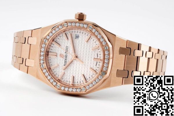 Audemars Piguet Royal Oak 77351OR ZZ 1261OR 01 1 1 Best Edition 8F Factory Rose Gold EU kellokauppa 4184 Audemars Piguet Royal Oak 77351OR.ZZ.1261OR.01 1:1 Best Edition 8F Factory Rose Gold