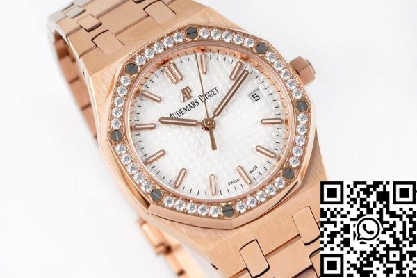 Audemars Piguet Royal Oak 77351OR ZZ 1261OR 01 1 1 Най-добро издание 8F Фабрика Rose Gold ЕС Магазин за часовници 6474 Audemars Piguet Royal Oak 77351OR.ZZ.1261OR.01 1:1 Най-добро издание 8F Фабрика Rose Gold