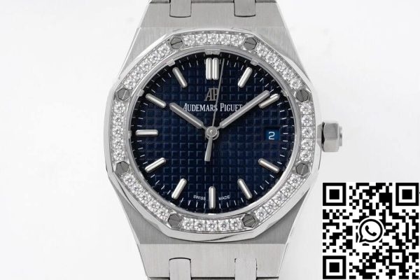 Audemars Piguet Royal Oak 77351ST ZZ 1261ST 01 1 1 Mejor Edición 8F Esfera Azul de Fábrica EU Watch Store 9386 Audemars Piguet Royal Oak 77351ST.ZZ.1261ST.01 1:1 Mejor Edición 8F Esfera Azul de Fábrica