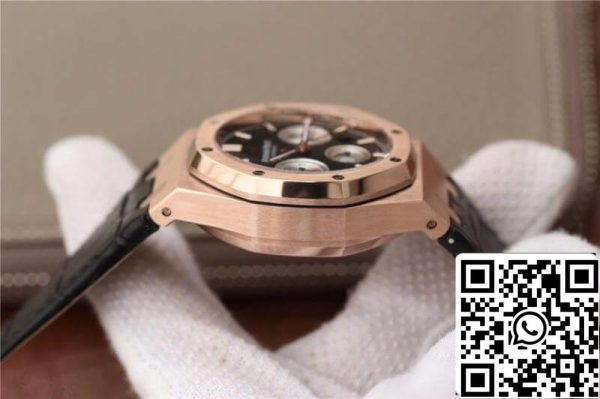 Audemars Piguet Royal Oak хронограф 26331OR OO 1220OR OM Фабрика 1 1 Най-добро издание швейцарски ETA7750 черен циферблат ЕС магазин за часовници 1433 Audemars Piguet Royal Oak хронограф 26331OR.OO.1220OR OM Фабрика 1:1 Най-добро издание швейцарски ETA7750 черен циферблат