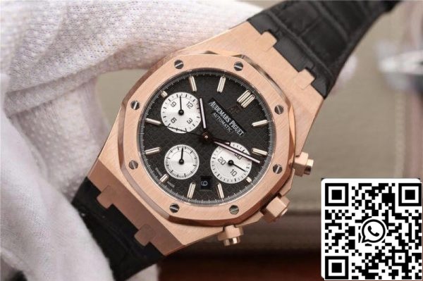 Audemars Piguet Royal Oak Chronograph 26331OR OO 1220OR OM Factory 1 1 Best Edition Sveitsin ETA7750 Black Dial EU Watch Store 4337 Audemars Piguet Royal Oak Chronograph 26331OR.OO.1220OR OM Factory 1:1 Best Edition Sveitsin ETA7750 Black Dial