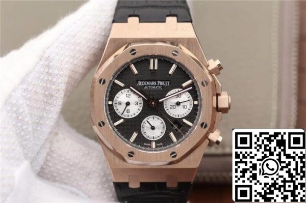 Audemars Piguet Royal Oak хронограф 26331OR OO 1220OR OM Фабрика 1 1 Най-добро издание швейцарски ETA7750 черен циферблат ЕС магазин за часовници 9315 Audemars Piguet Royal Oak хронограф 26331OR.OO.1220OR OM Фабрика 1:1 Най-добро издание швейцарски ETA7750 черен циферблат