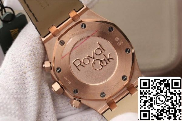 Audemars Piguet Royal Oak хронограф 26331OR OO 1220OR OM Фабрика 1 1 Най-доброто издание швейцарски ETA7750 черен циферблат ЕС магазин за часовници 9469 Audemars Piguet Royal Oak хронограф 26331OR.OO.1220OR OM Фабрика 1:1 Най-доброто издание швейцарски ETA7750 черен циферблат