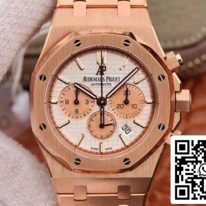 Audemars Piguet Royal Oak Chronograph 26331OR OO 1220OR OM Factory 1 1 Best Edition Swiss ETA7750 White Dial EU Watch Store 6736 Cart