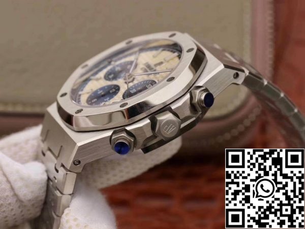 Audemars Piguet Royal Oak хронограф 26331ST OO 1220ST OM Фабрика 1 1 Най-доброто издание швейцарски ETA7750 White Dial EU Watch Store 7053 Audemars Piguet Royal Oak хронограф 26331ST.OO.1220ST OM Фабрика 1:1 Най-доброто издание швейцарски ETA7750 White Dial