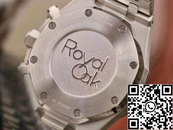 Audemars Piguet Royal Oak Cronógrafo 26331ST OO 1220ST OM Factory 1 1 Mejor Edición Suiza ETA7750 Esfera Blanca EU Watch Store 8921 Audemars Piguet Royal Oak Cronógrafo 26331ST.OO.1220ST OM Factory 1 1 Mejor Edición Suiza ETA7750 Esfera Blanca